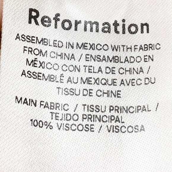 Reformation Enva Maxi Dress In Anjelica 10 NWT - Picture 10 of 11